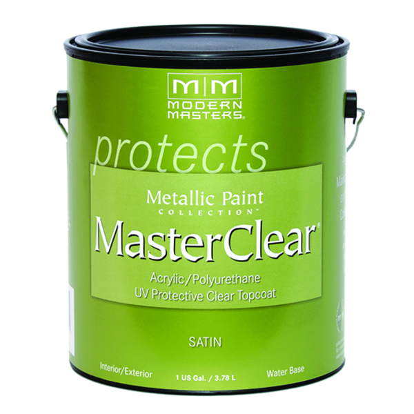 Modern Masters 1 Gal Modern Masters ME664 Clear MasterClear Protective Clear Topcoat ME664